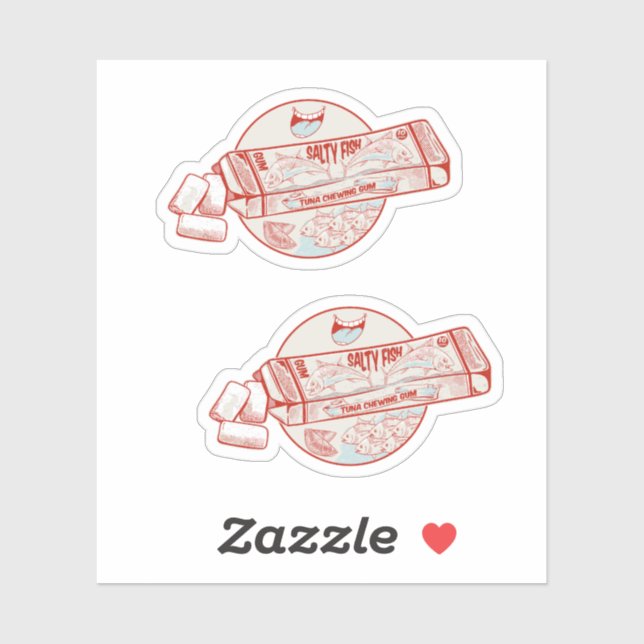 Tuna Flavoured chewing gum (Sheet)