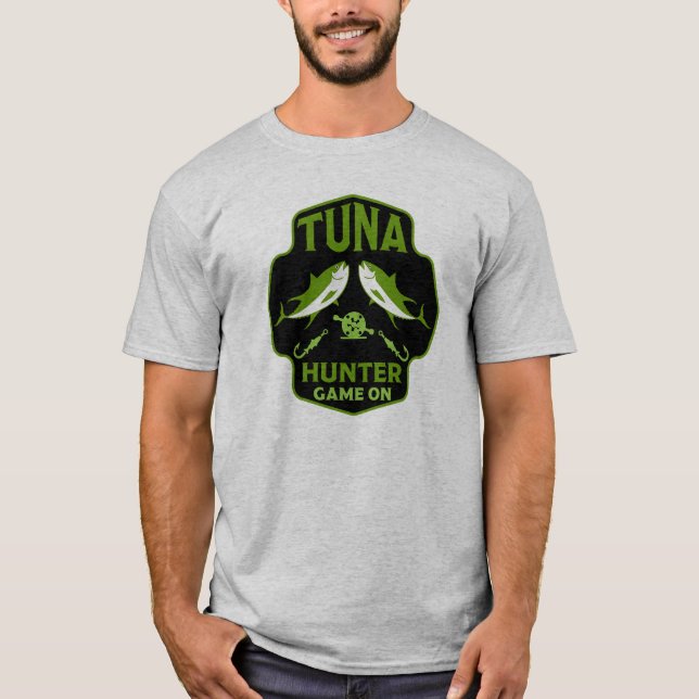 Tuna Game Fishing T-Shirt (Front)