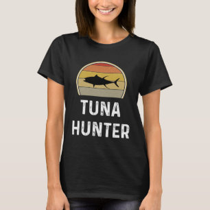 Tuna Hunter Fishing Fisherman Retro Fish T-Shirt