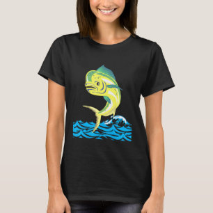 Tuna Mahi Mahi Saltwater Fish Anglers Fishermen T-Shirt