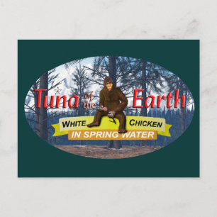 Tuna of the Earth Postcard