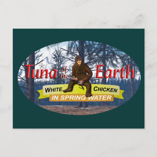 Tuna of the Earth Postcard (Front)