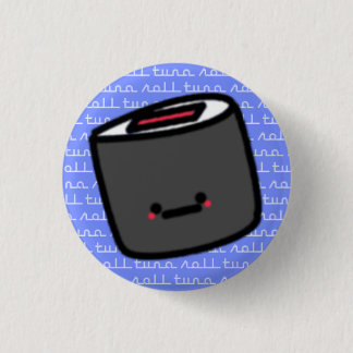 Tuna Roll Sushi 3 Cm Round Badge