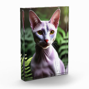 Tuna The Hairless Sphynx Cat, Photo Block