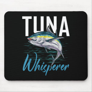 Tuna Whisperer Shirt Deep Sea Fishing Clothing App Mouse Mat