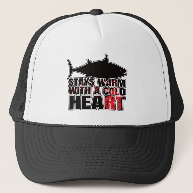 Tunas Tuna Ocean Fish – Marine Geek Trucker Hat (Front)