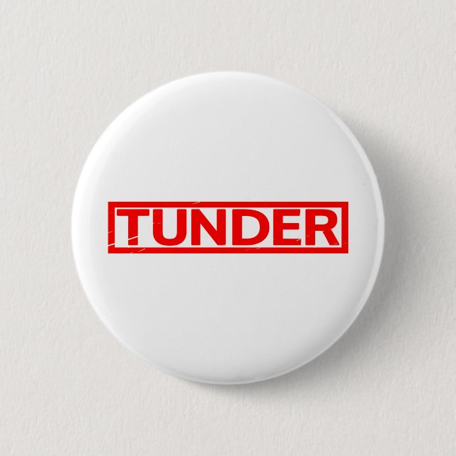 Tunder Stamp 6 Cm Round Badge (Front)