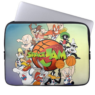 TUNE SQUAD™ Group SPACE JAM™ Logo Laptop Sleeve