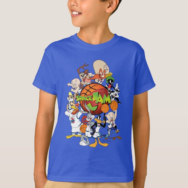TUNE SQUAD™ Group SPACE JAM™ Logo T-Shirt (Front)