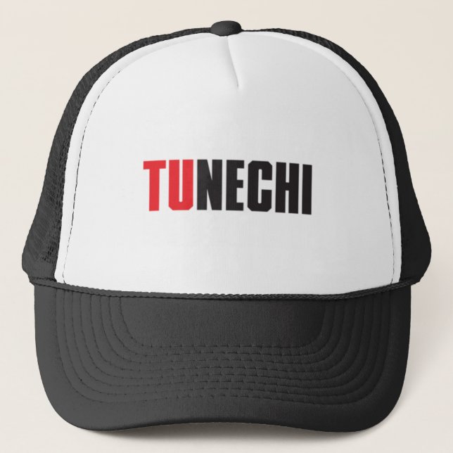 TUNECHI Snapback Trucker Hat (Front)