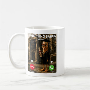 Tung Tung Sahur Calling Meme Graduation Graduation Coffee Mug