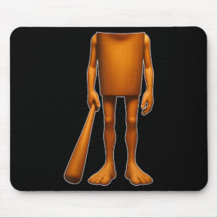 Tung Tung Sahur Funny Italian Brainrot Halloween C Mouse Mat
