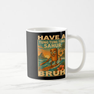 Tung Tung Tung Sahur Brainrot Teacher Last Day Of Coffee Mug