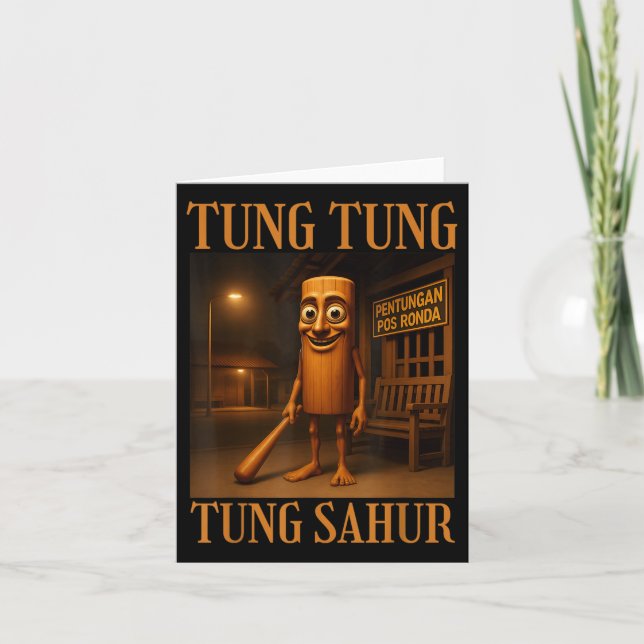 Tung Tung Tung Sahur  Card (Front)