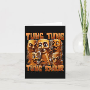 Tung Tung Tung Sahur Funny Italian Brainrot Meme B Card