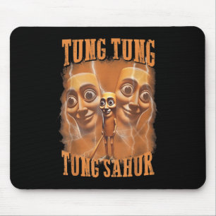 Tung Tung Tung Sahur Funny Meme Brainrot Humour Ge Mouse Mat