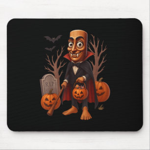 Tung Tung Tung Sahur Halloween Kid Costume Vampire Mouse Mat