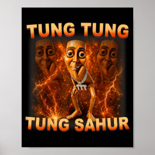 Tung Tung Tung Sahur Is Calling Dance Meme For Poster