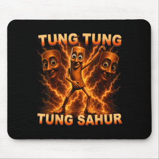 Tung Tung Tung Sahur Is Calling Dance Meme Mouse Mat
