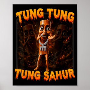 Tung Tung Tung Sahur Is Calling Scuba Dance Poster