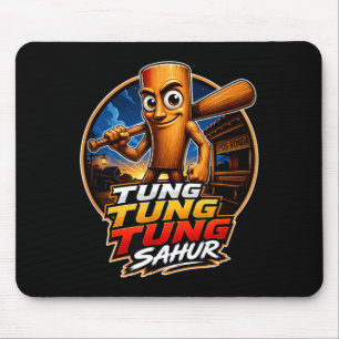 Tung Tung Tung Sahur Meme Italian Brainrot Gifts Mouse Mat