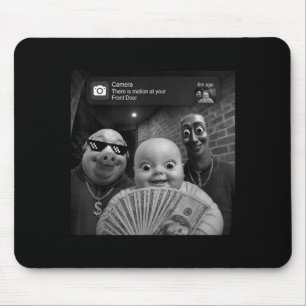 Tung Tung Tung Sahur Pig Man Meme Ai Baby Funny Mouse Mat