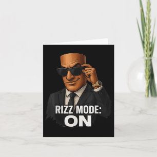 Tung Tung Tung Sahur Rizz Mode On Italian Brainrot Card