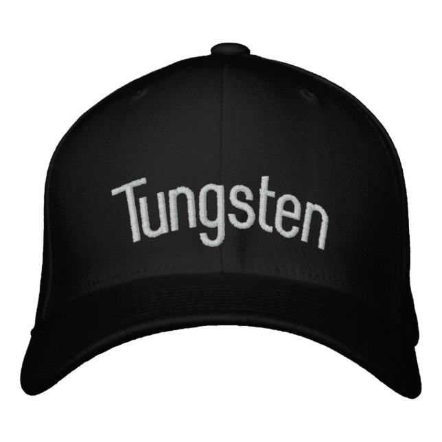 Tungsten Embroidered Hat (Front)