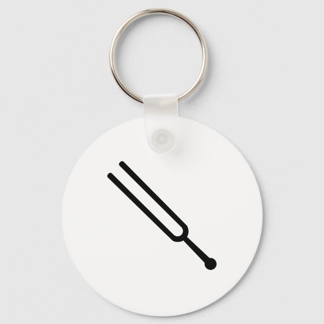 Tuning fork key ring (Front)