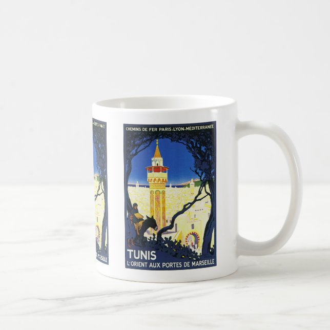 Tunis ~ L'Orient Aux Portes de Marseille Coffee Mug (Right)