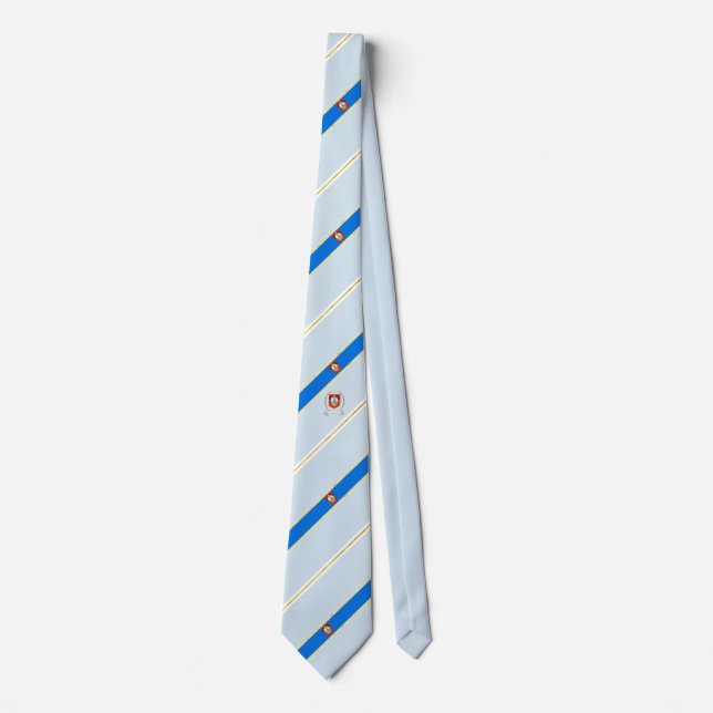Tunis stripes flag tie (Front)