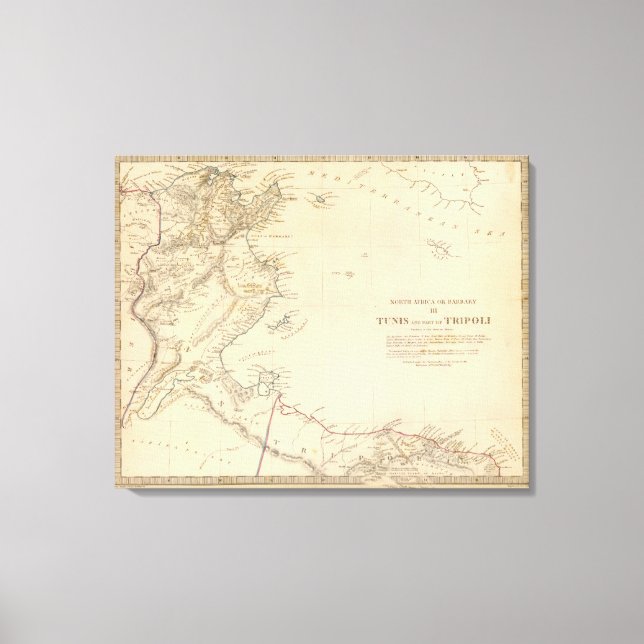 Tunis, Tripoli Canvas Print (Front)