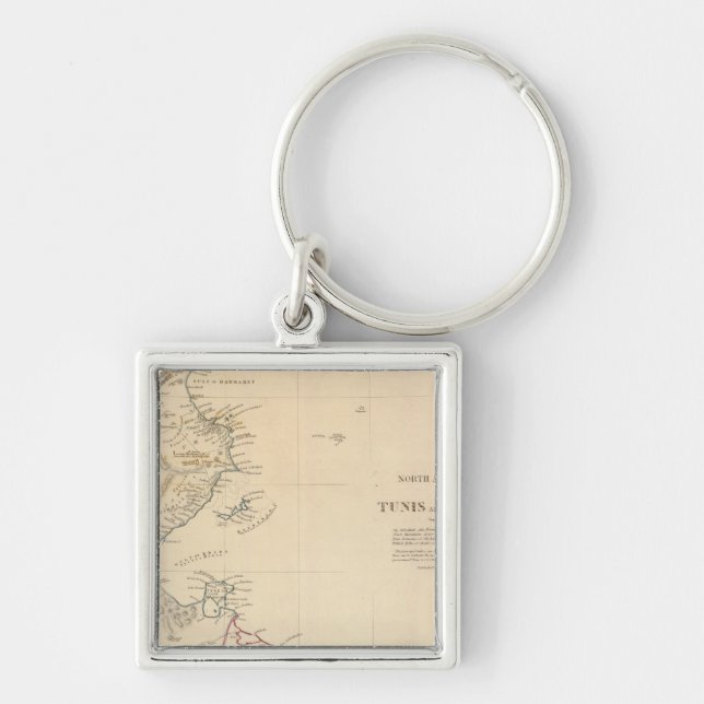 Tunis, Tripoli Key Ring (Front)