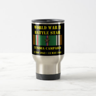 Tunisia Campaign Travel Mug