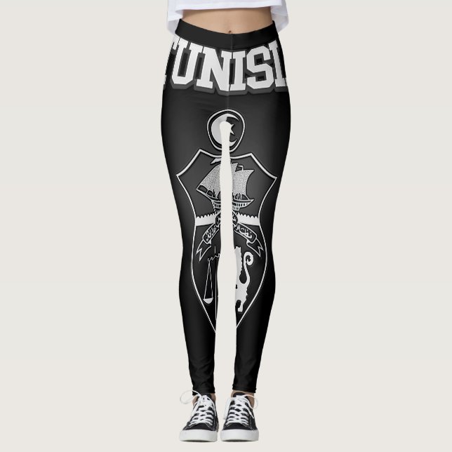 Tunisia Emblem Leggings (Front)