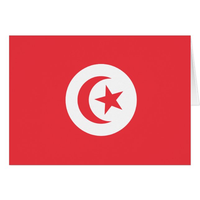 Tunisia Flag (Front Horizontal)
