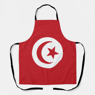 Tunisia flag apron