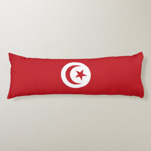 Tunisia flag body cushion