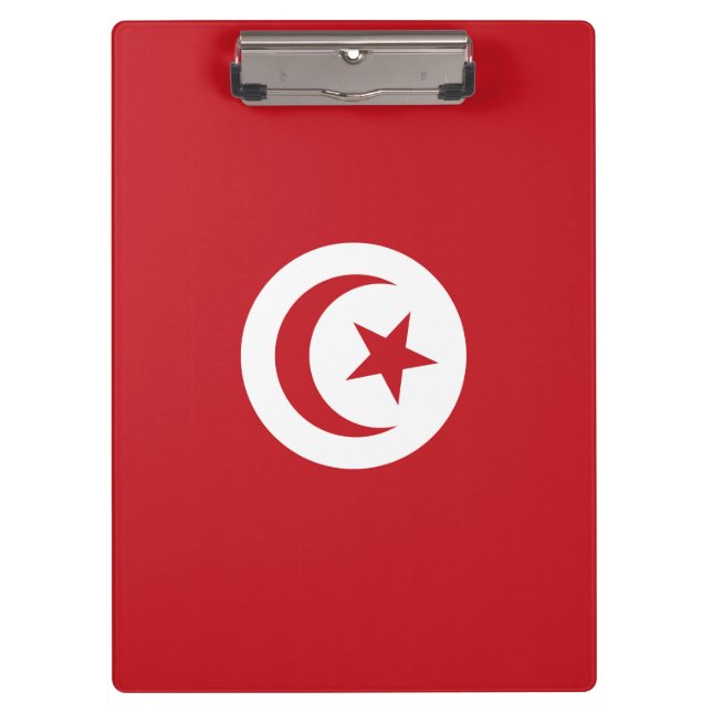 Tunisia flag clipboard (Front)