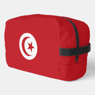 Tunisia flag dopp kit
