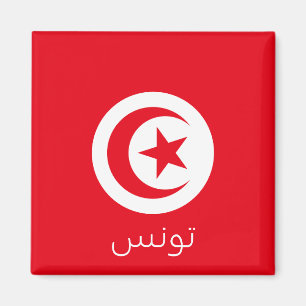 Tunisia Flag Magnet