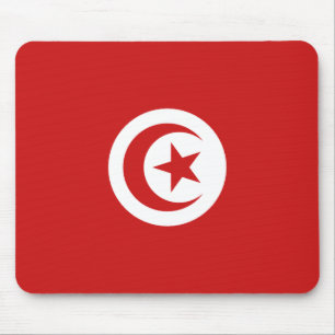 Tunisia Flag Mousepad