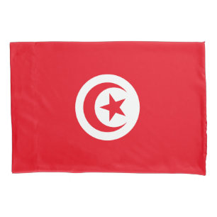 Tunisia Flag Pillowcase