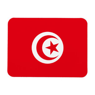 Tunisia Flag Premium Magnet