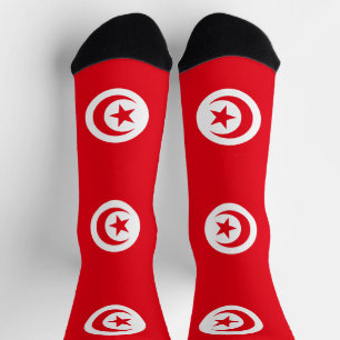 Tunisia Flag Socks