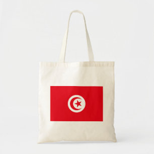 Tunisia Flag Tote Bag