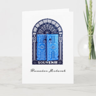 Tunisia Folded Greeting Card