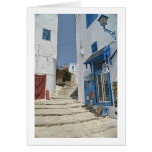 Tunisia Greeting Card