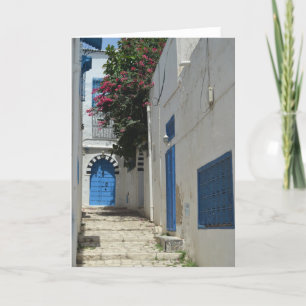 Tunisia Greeting Card