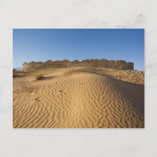 Tunisia, Ksour Area, Ksar Ghilane, Grand Erg 2 Postcard